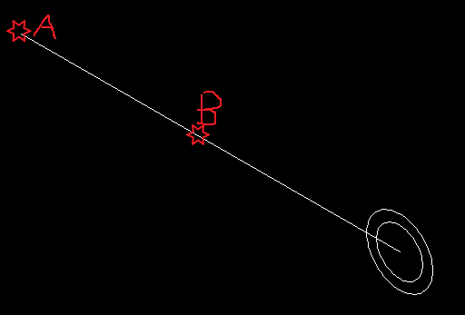 CAD測(cè)量兩點(diǎn)間的距離