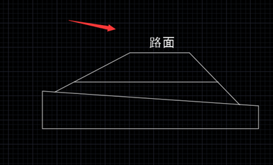 CAD畫(huà)道路土方斷面圖的教程