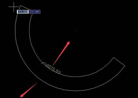 CAD標注弧線長度的方法