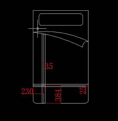 CAD畫(huà)床和床頭柜平面圖的教程