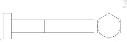 CAD輔助設(shè)計(jì)CAD中畫(huà)螺栓.jpg