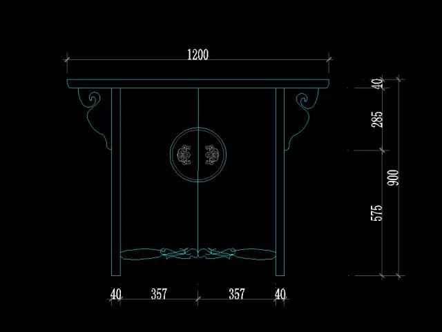 CAD怎么繪制中式家具平面圖？