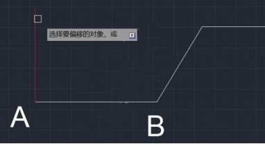 CAD如何通過兩點確定偏移距離？