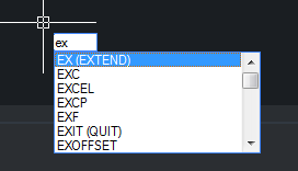 CAD中延伸的快捷鍵是什么？