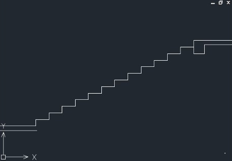 CAD如何利用工具繪制樓梯？