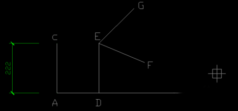 CAD如何根據(jù)規(guī)定度數(shù)繪制彎頭？