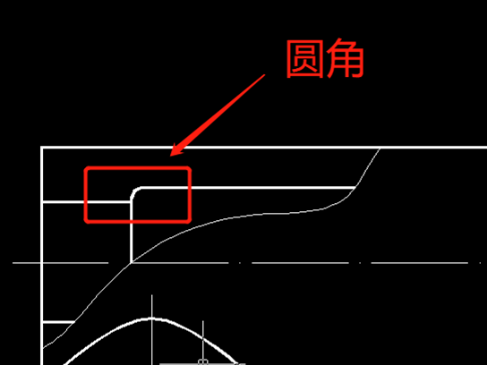 CAD如何繪制兩條平行線(xiàn)間的倒圓角