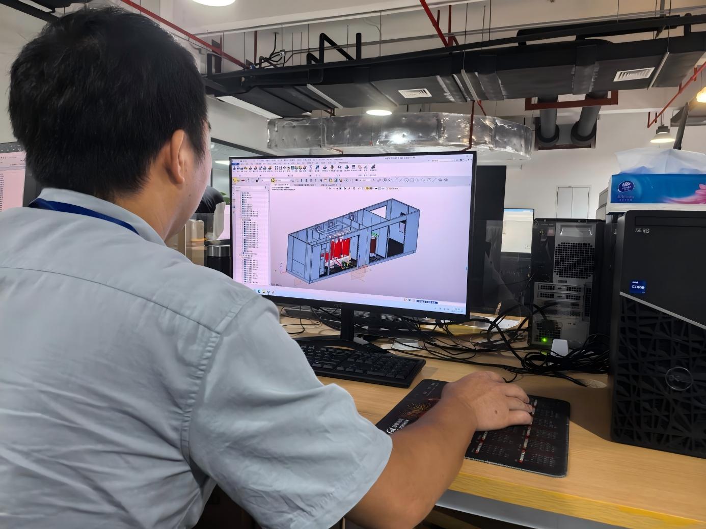 智光工程師應(yīng)用中望3D繪制模型
